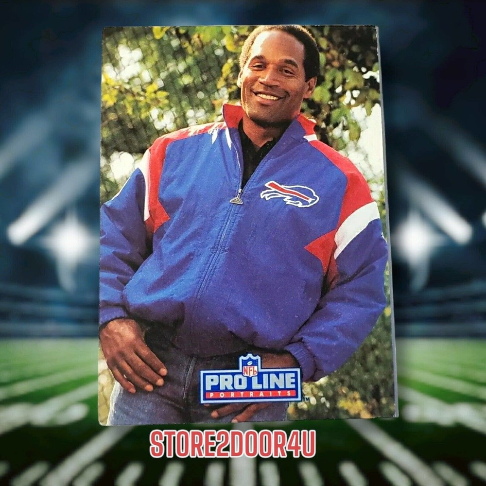 OJ SIMPSON 1991 Pro Line Portraits Football card #28 Buffalo Bills